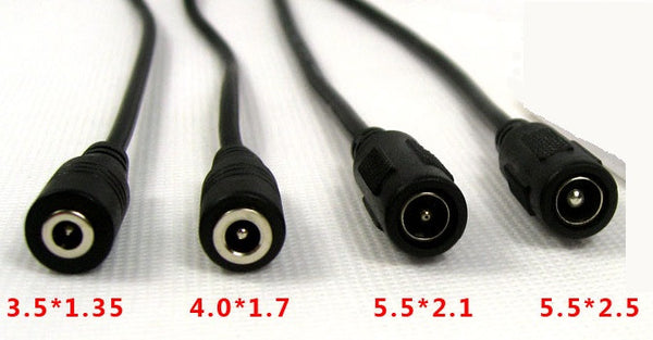 USB DC connector set (4 common connectors for most routers)